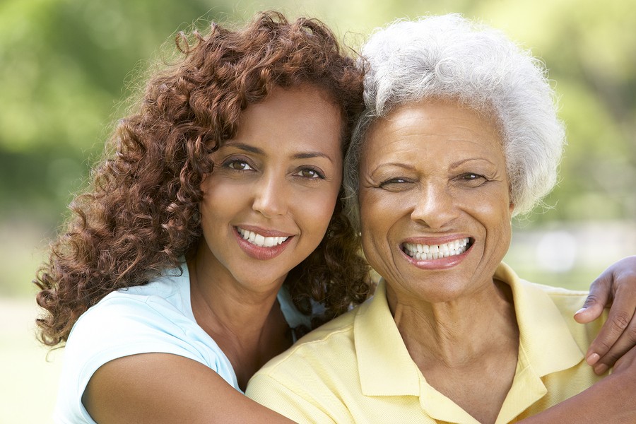 Happy Mother and Daughter in Northern Virginia